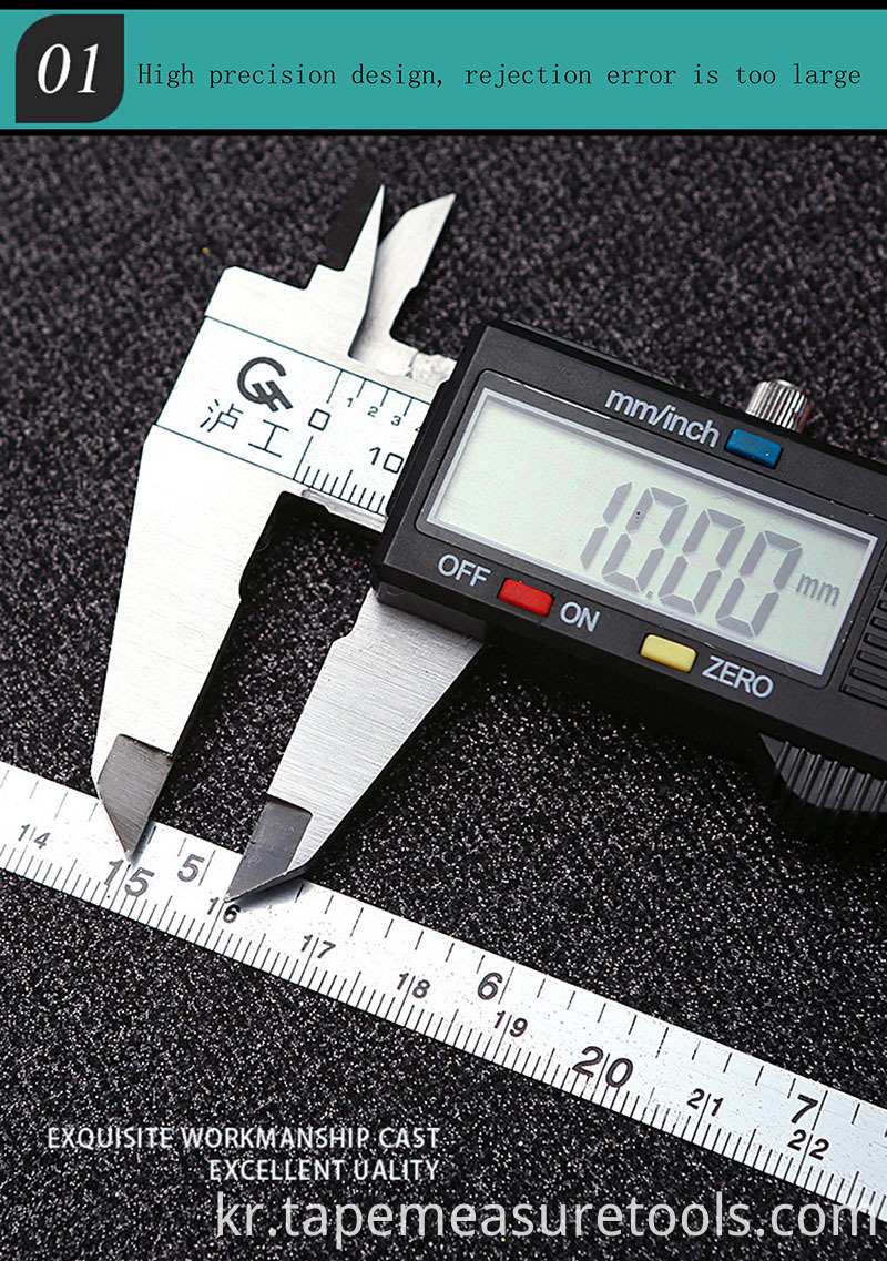 2m 본체 측정 테이프 미니 포켓 줄자 측정 테이프 열쇠 고리